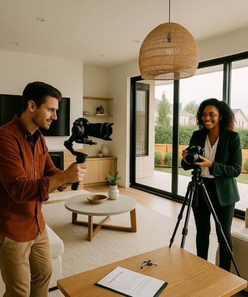 Mise en valeur du biens à vendre (photo, vidéo, test en location courte durée)